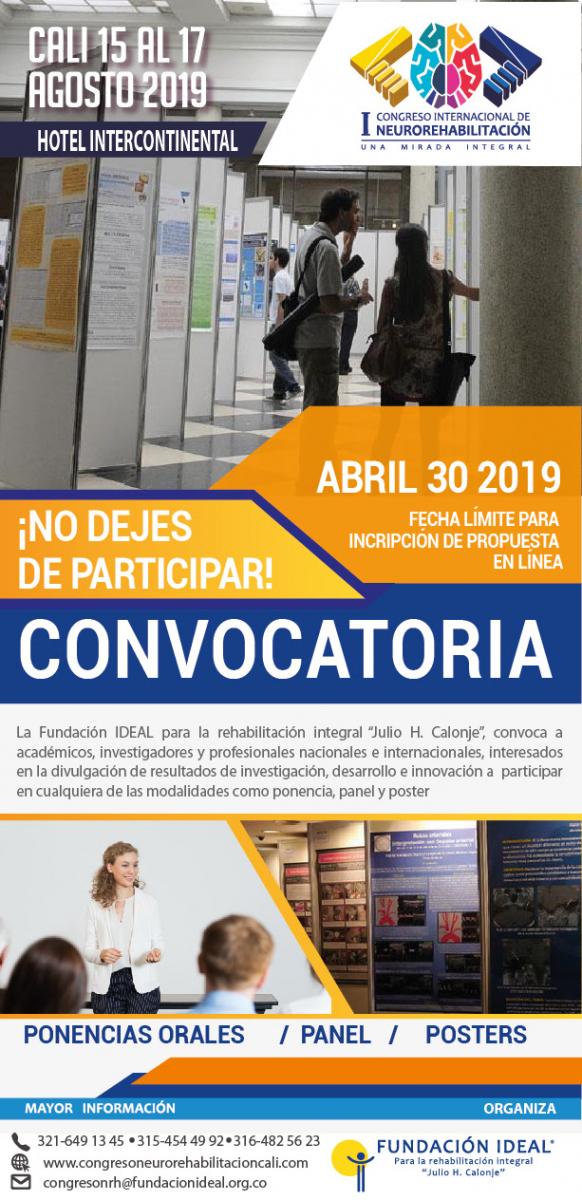 Convocatoria a ponentes